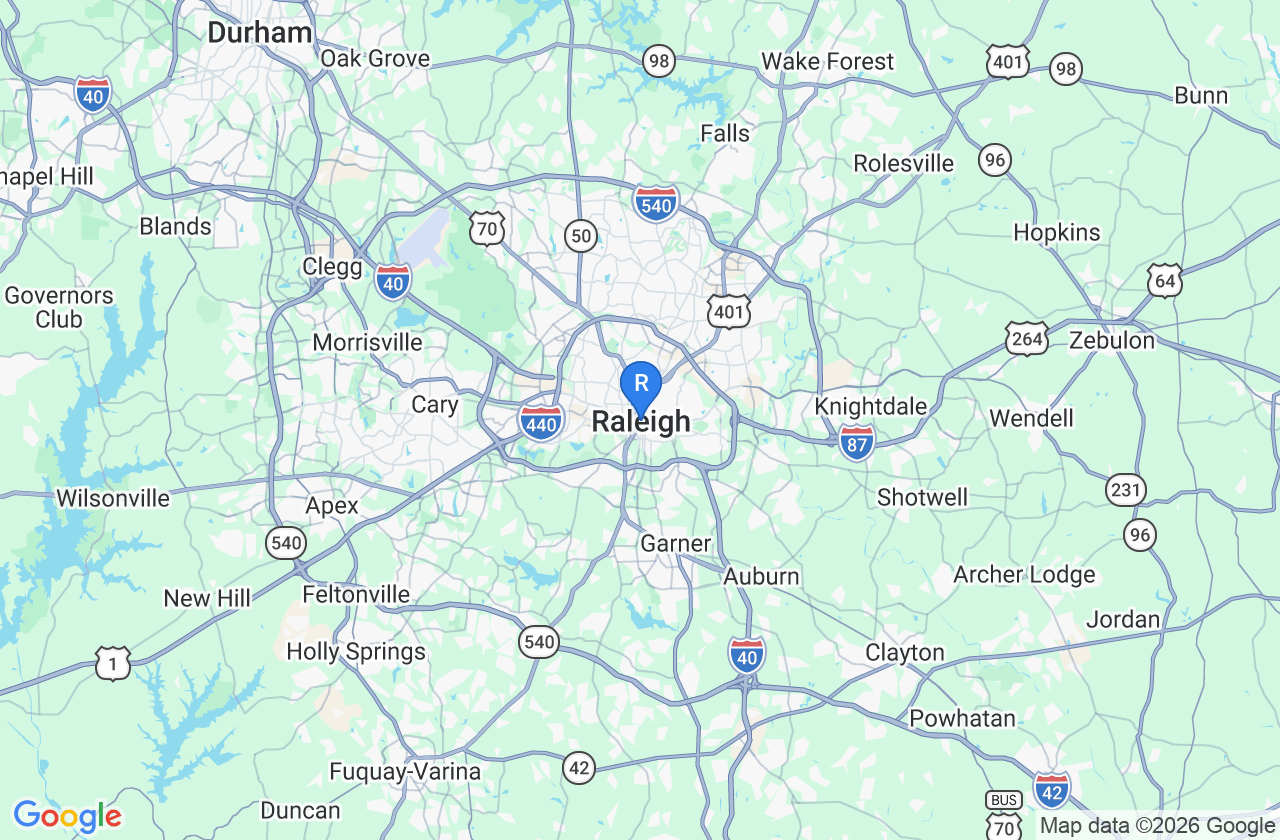 Raleigh, NC market map preview
